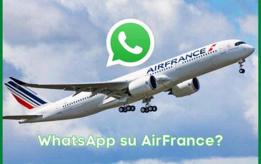 AirFrance WhatsApp