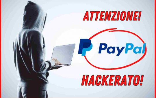 PayPal hackerato