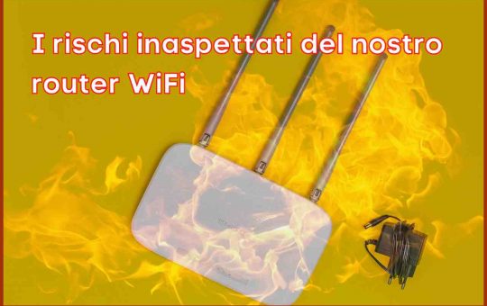 Rischi router WiFi