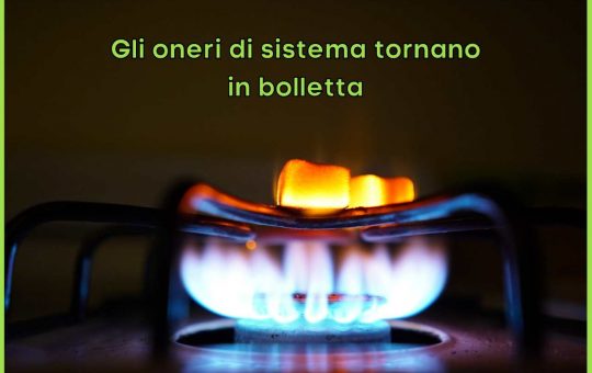 Oneri Di Sistema Luce e Gas